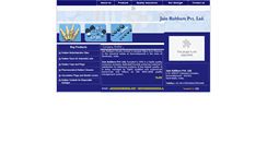 Desktop Screenshot of jainrubbers.com